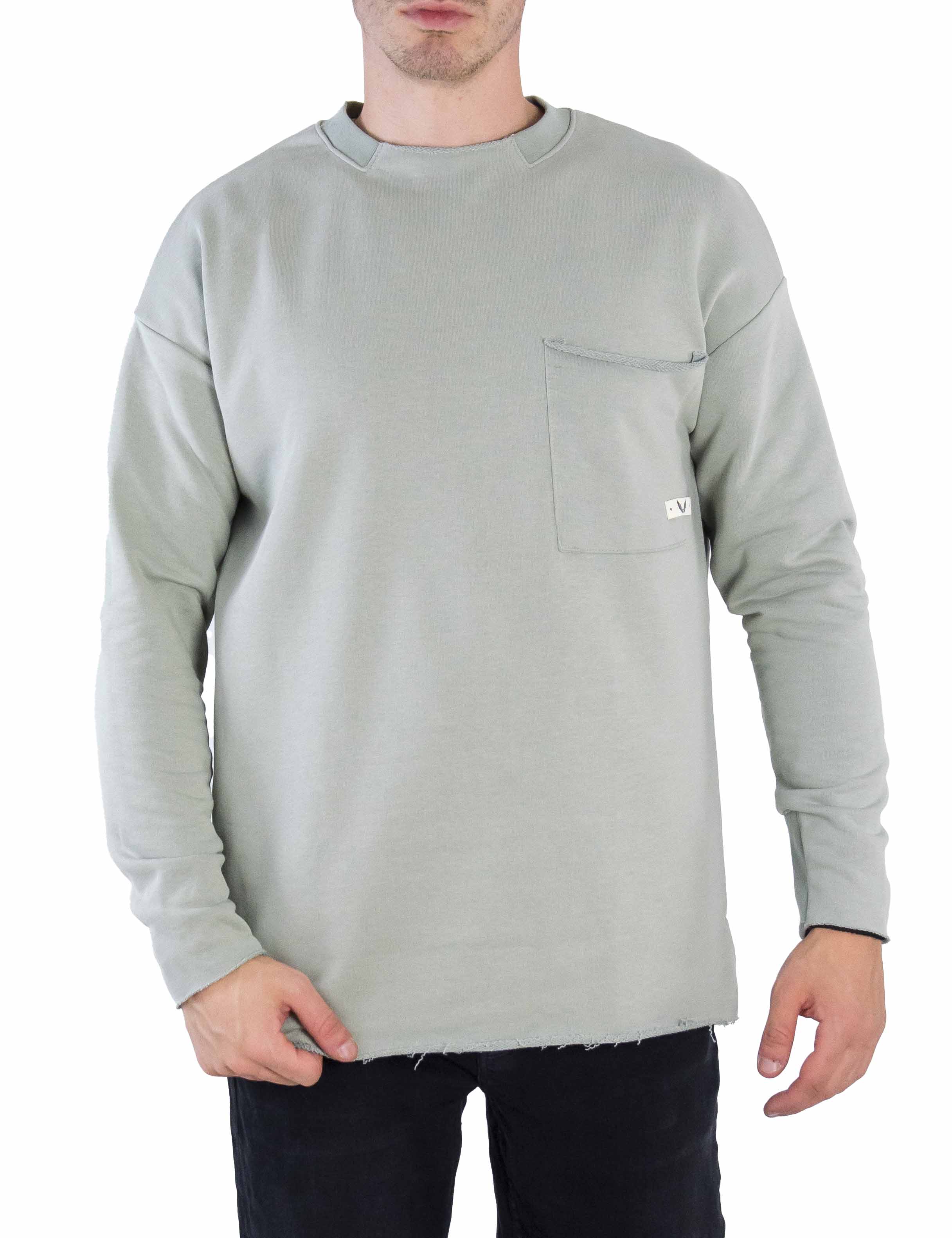 Ανδρικό φιστικί φούτερ Oversized SWT846 φωτογραφία